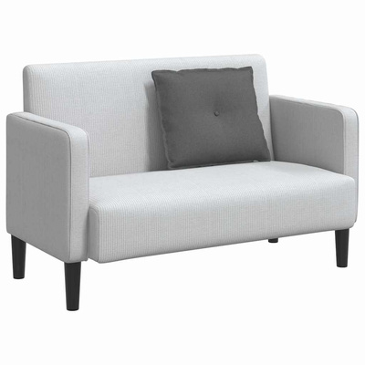 Poduszka na plecy Ciemnoszary 60 x 19 x 50 cm tkanina