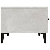 vidaXL Szafka pod TV, szarość betonu, 150x34,5x30 cm