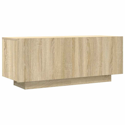 Szafka pod telewizor, dąb sonoma, 100x35x40 cm