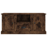 vidaXL Szafka pod TV, przydymiony dąb, 100x35,5x45 cm
