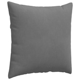 Poduszki na sofę 2 pcs Ciemnoszary 80 x 80 cm tkanina