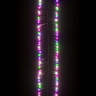 Sznur lampek LED, 1000 kolorowych, pastelowych diod, PVC