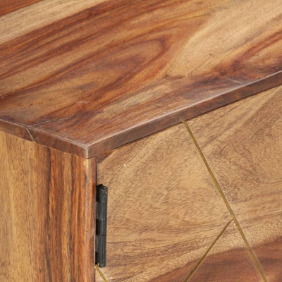 vidaXL Szafka pod TV, 140x30x40 cm, lite drewno sheesham