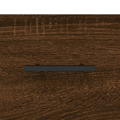 vidaXL Szafka pod TV, brązowy dąb, 102x36x50 cm