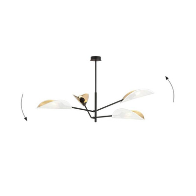 Lampa sufitowa  VENE 4 WHITE/GOLD