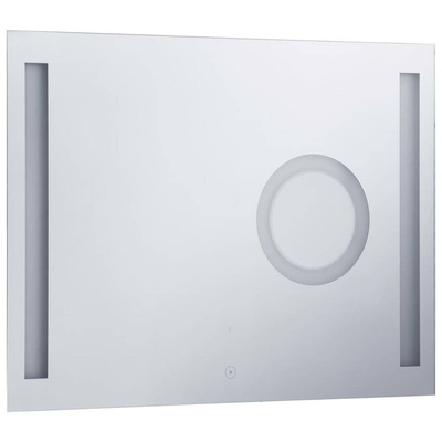 vidaXL Lustro łazienkowe z LED i czujnikiem dotykowym, 80x60 cm