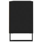vidaXL Szafka pod TV, czarna, 103,5x30x50 cm, materiał drewnopochodny