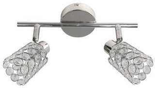 Lampa sufitowa York listwa regulowana 2-punktowa do korytarza metalowa