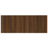 vidaXL Szafki telewizyjne, 4 szt, brązowy dąb, 80x30x30 cm