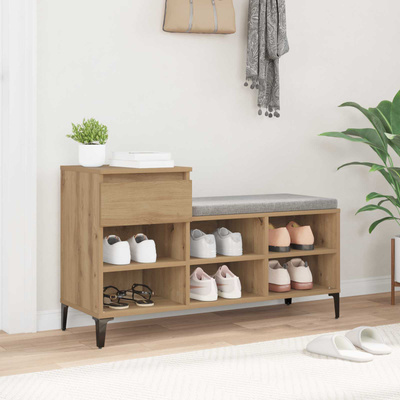Szafka na buty 102 x 36 x 60 cm Materiał drewnopochodny