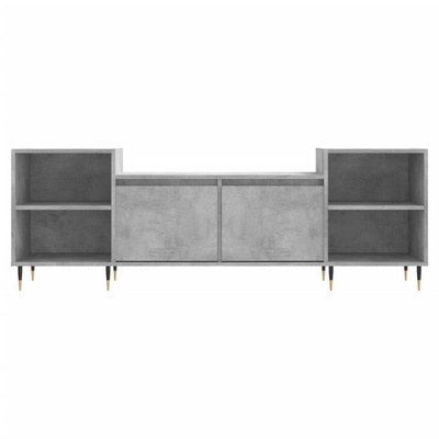 Szafka pod TV, szarość betonu, 160x35x55 cm vidaXL