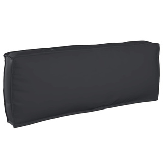 Poduszka Czarny 120 x 40 x 12 cm Materiał Oxford