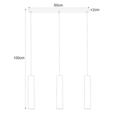 Lampa wisząca K-4871 z serii ASTINA