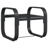 vidaXL Zestaw 2 leżaków ze stolikiem, textilene i aluminium