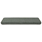 Maty na schody 15 szt. 65x21x4 cm Ciemnozielone, prostokątne krawędzie
