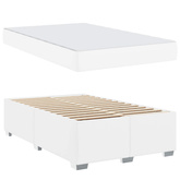 Ramka łóżka Biały 120 x 190 cm PVC
