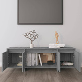 vidaXL Szafka pod TV, szary dąb sonoma, 120x30x40,5 cm