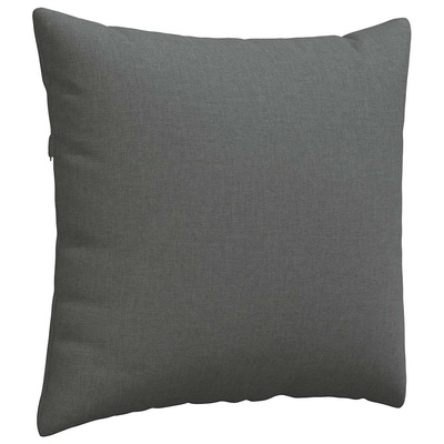 Poduszki na sofę 2 pcs Ciemnoszary 45 x 45 cm tkanina