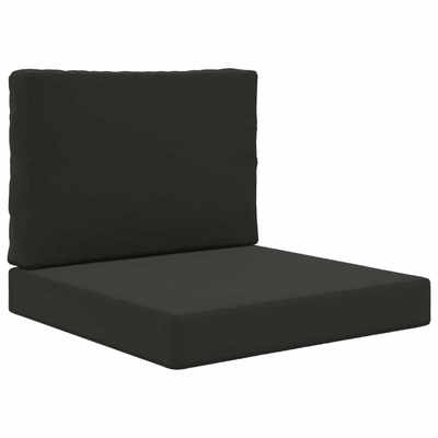 Poduszka do sofy na zewnątrz 2 pcs Czarny Poliester