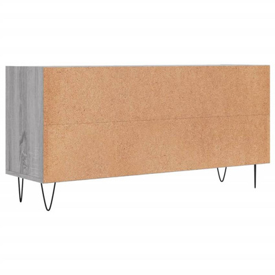 Szafka pod TV, szary dąb sonoma, 103,5x30x50 cm vidaXL
