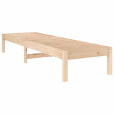 vidaXL Leżaki, 2 szt., 199,5x60x74 cm, drewno sosnowe