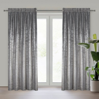 Zasłona Avena stalowa 135x270