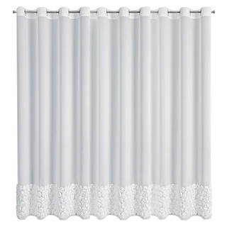 Firana Roses biała 350x250