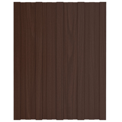 Panel dachowy 36 pcs brązowy 60 x 45 cm Stal galwanizowana