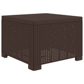 5-osobowa sofa ogrodowa z poduszkami w stylu rattanowym PP