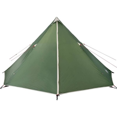 vidaXL Namiot rodzinny tipi, 8-osobowy, zielony, wodoszczelny model standard