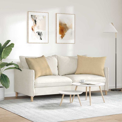 Poduszki na sofę 2 pcs Szary zielony 70 x 50 cm