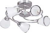 Lampa sufitowa K-JSL-6059/5 CHR z serii PLATO I KAJA