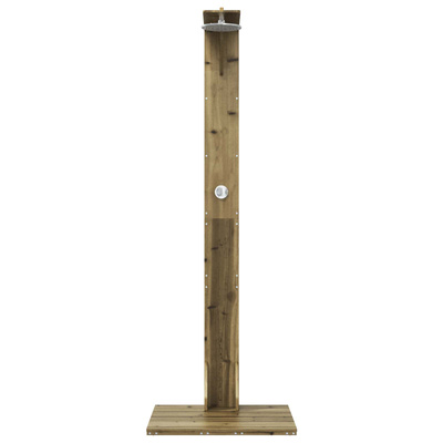 Prysznic na zewnątrz 214,5 cm naturalny