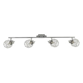 Lampa sufitowa HORUS listwa regulowana 4-punktowa do kuchni metalowa
