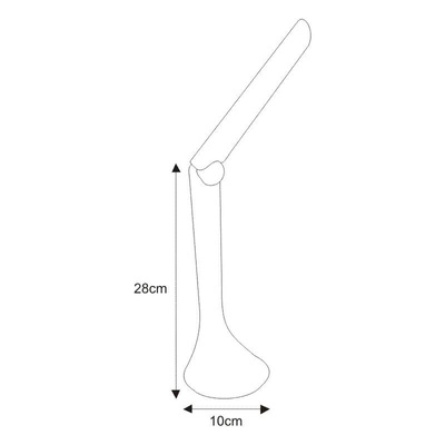 Lampka biurkowa K-MT-205 biała z serii ASTON KAJA