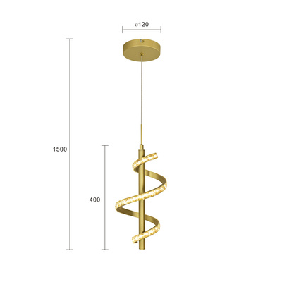 Lampa wisząca CLARET 6209-0115