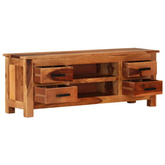 vidaXL Szafka pod TV, 110x30x40 cm, lite drewno sheesham