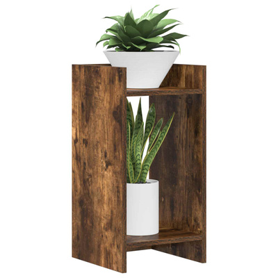 Stojak na rośliny 2 szt. Dąb Wędzony 30 x 30 x 60 cm