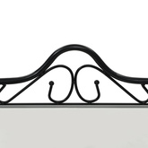 Stoliki nocne, 2 szt., stal i hartowane szkło, 45x30,5x60 cm