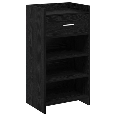 Szafka na buty Czarny dąb 48 x 36 x 92 cm Drewno inżynieryjne