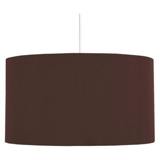 Lampa wisząca z abażurem Onda brązowa nowoczesna do salonu