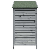 Shed ogrodowy Szary 59 x 56 x 113,5 cm Drewno Świerkowe