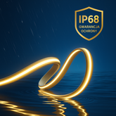 ROLKA 30M Taśma LED COB 48V 10W IP68 528LED/m CRI 90 LHV-2835-XX 3000K IP68