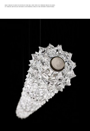 Barovier Toso Opera Style Linear Lampa 135cm ADANI AD144