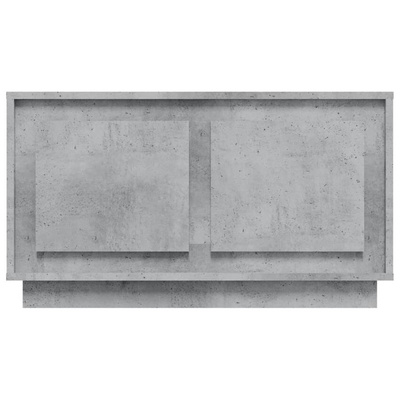 vidaXL Szafka pod TV, szarość betonu, 80x35x45 cm