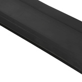 Uszczelka drzwi garażowych Czarny 52 x 2 mm 6 m PVC