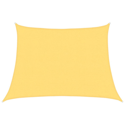 Żagiel przeciwsłoneczny, 160 g/m?, beżowy, 4/5x3 m, HDPE