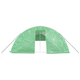 Szklarnia ze stalową ramą, zielona, 100 m?, 20x5x2,3 m