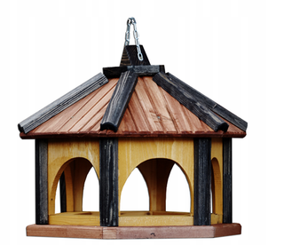 Karmnik dla ptaków drewniany K40