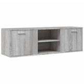 Szafka pod TV, szary dąb sonoma, 120x34x37 cm vidaXL